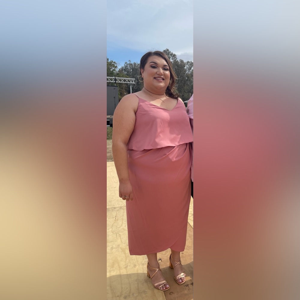 Dusty Rose Dress